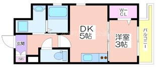 ラシーヌ住吉大社の物件間取画像